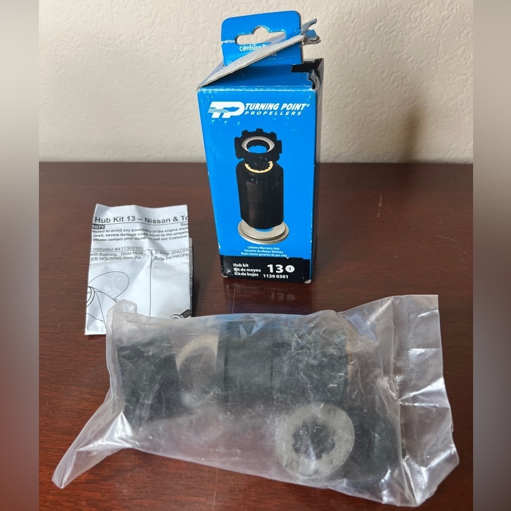 Turning Point 1130 0301 Hub Kit #13 Boat Parts 13 Spline Nissan & Tohatsu